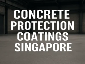 Concrete Protection Coatings Singapore