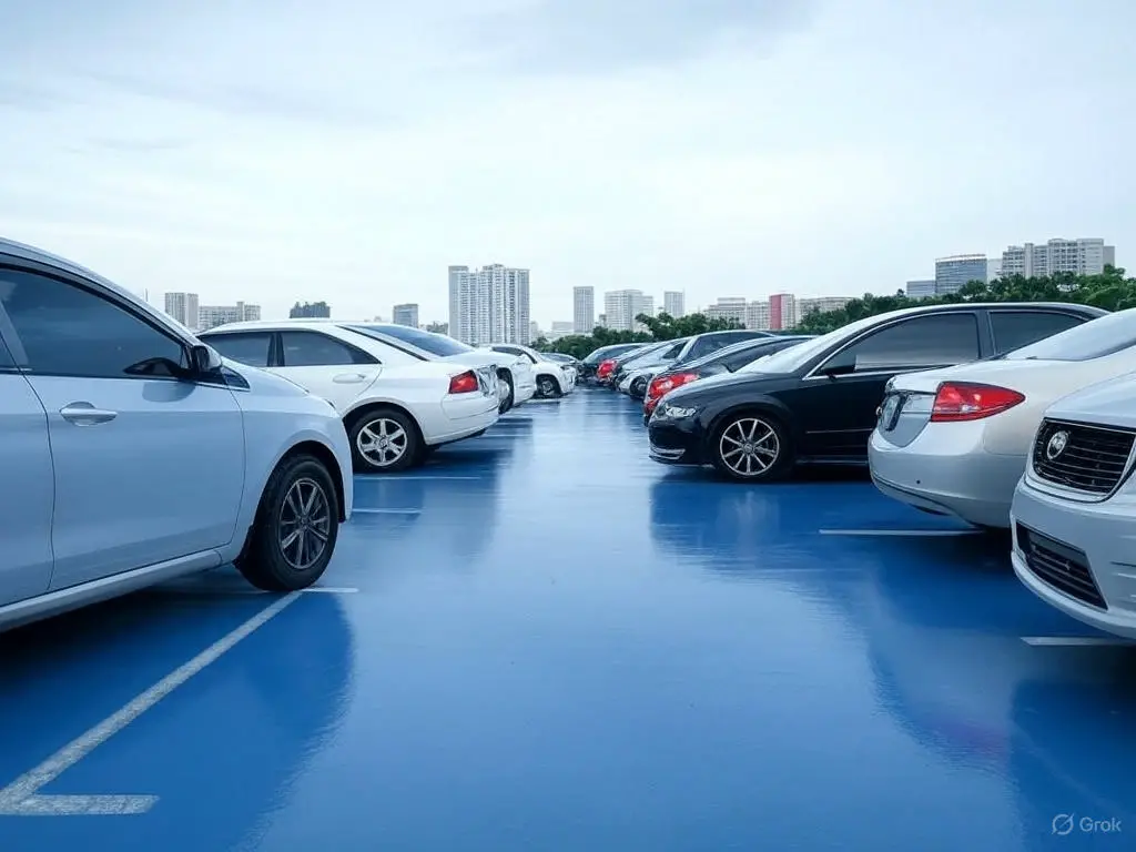 Industrial Car Park Coatings Singapore