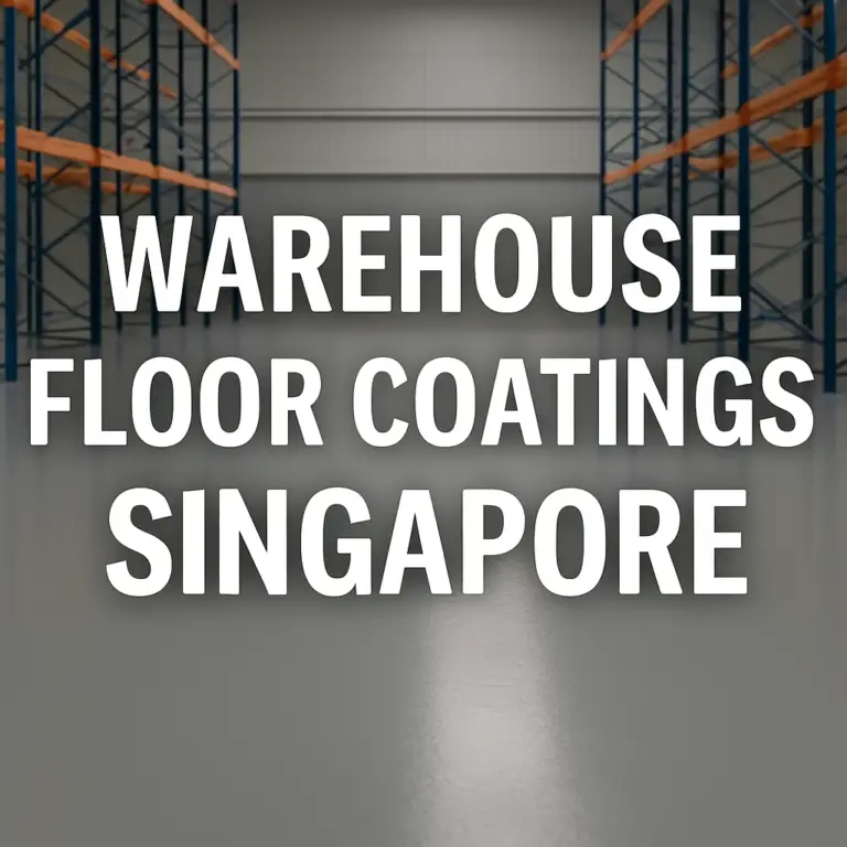 Warehouse Floor Coatings Singapore